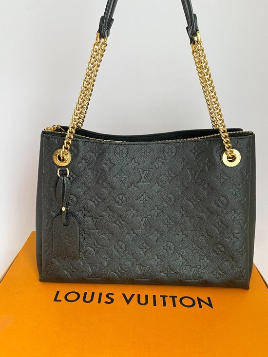 Louis Vuitton Handbags - Louis Vuitton Monogram Empreinte Surene MM Black Tote + Box/Receipt